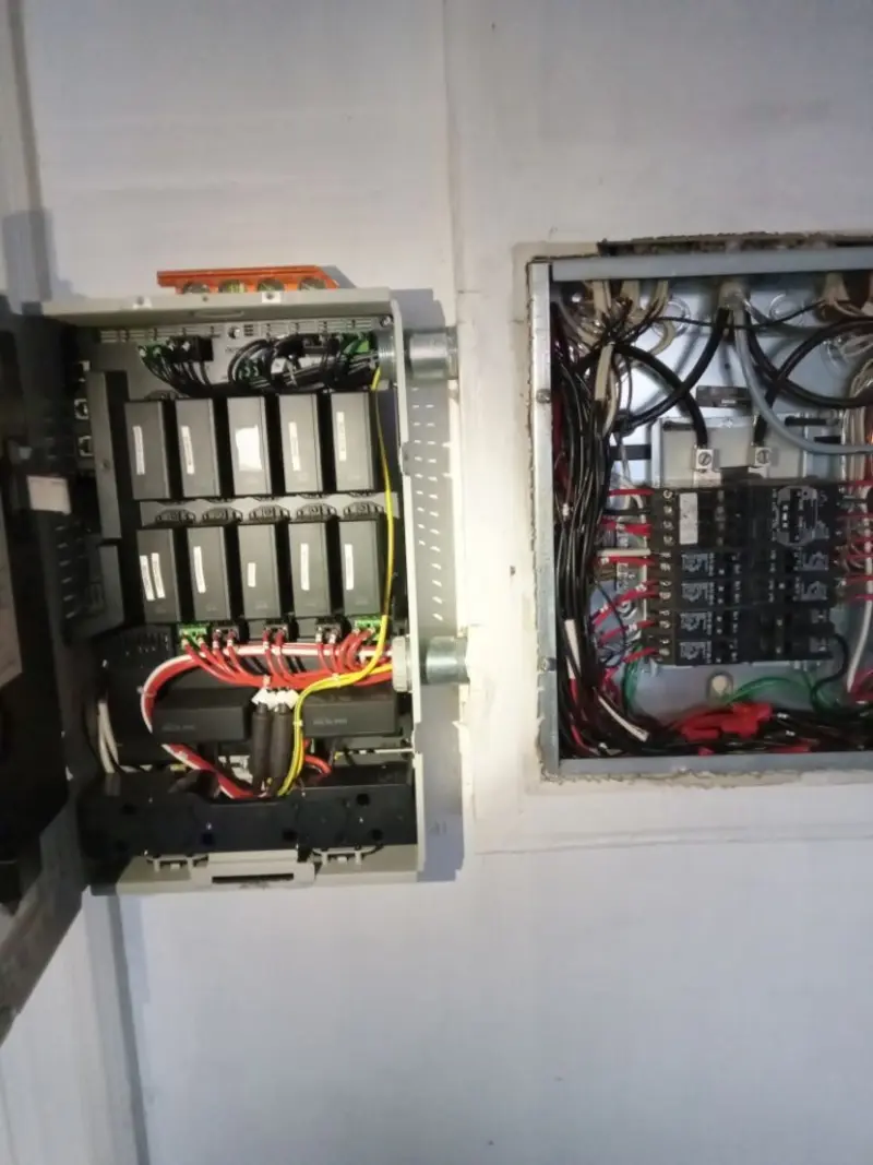 Electrical panel upgrade completed for Indoor Lighting Installation in Oklahoma City